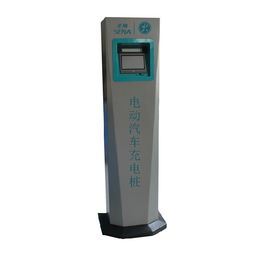 落地式交流慢充电动汽车充电桩 小区停车场 220v 32a价格 厂家 图片